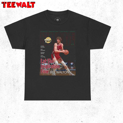 Portland Trailblazers Blazers Magazine Cover T Shirt, Groovy Bill Walton Shirt Tank Top