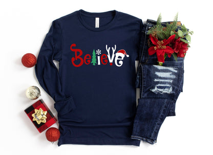 Believe Christmas Party Shirt