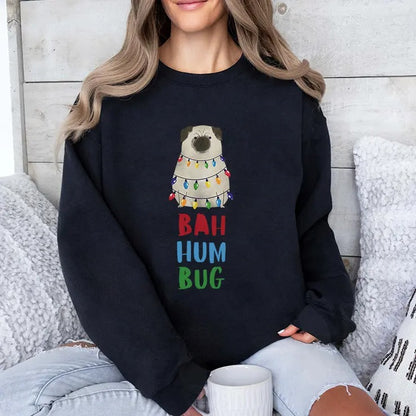 Vito The Pug Bah Hum Bug Christmas T Shirt