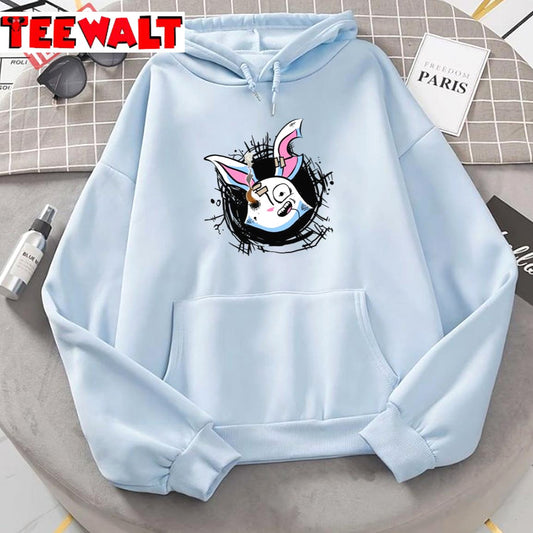 Fluffy Butt With A Bullet Unisex Hoodie