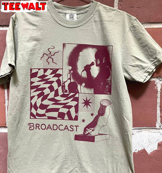 Broadcast Band Inspirational Shirt, Fan Art Short Sleeve Long Sleeve