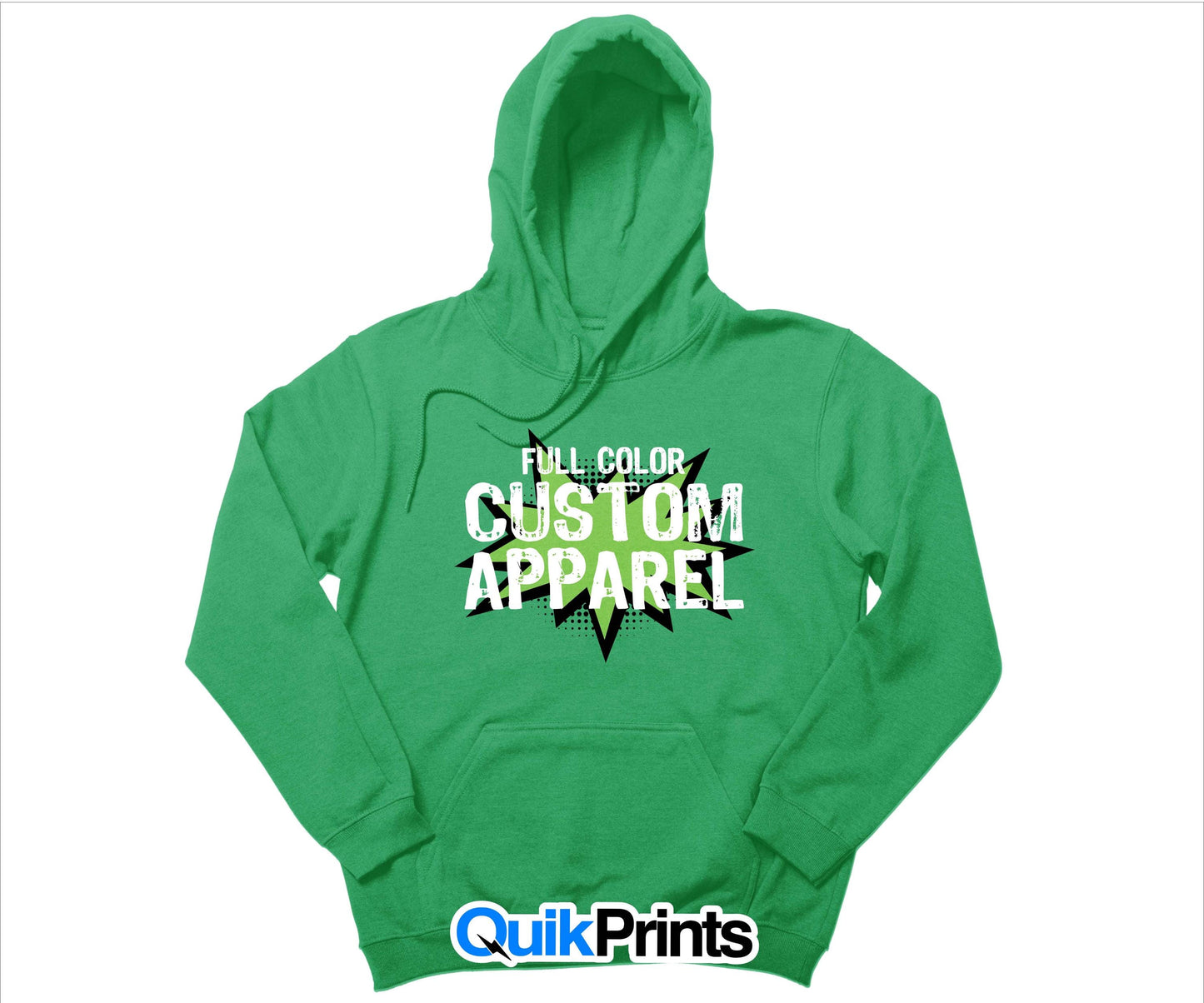 Custom Hoodie - Full Color Print In Adult, Youth