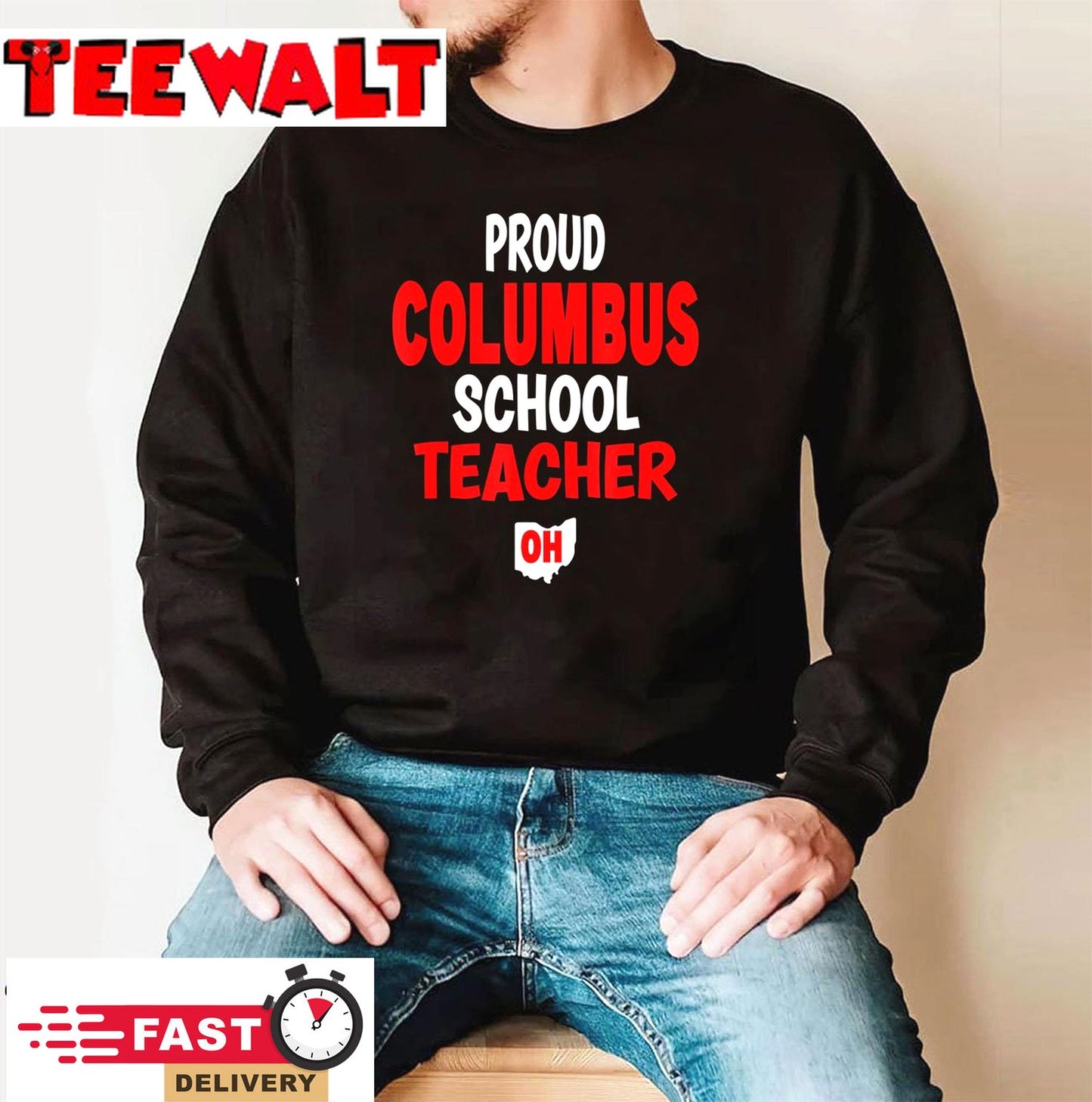 Ohio Education Teachers Proud Columbus Teacher T-Shirt