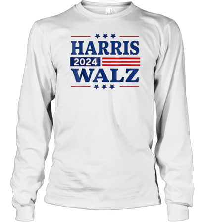 Harris Walz 2024 Election Kamala Harris Tim Walz 24 T-Shirt