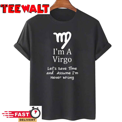 I'm A Virgo Shirt Virgo Symbol T-Shirt