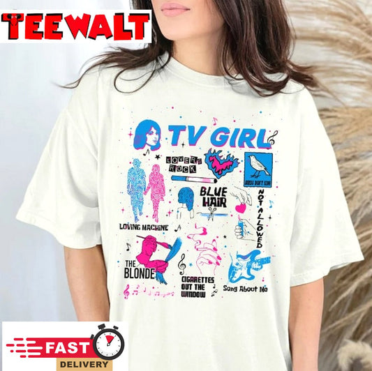 TV Girl Band Vintage-Inspired Music Unisex Sweatshirt