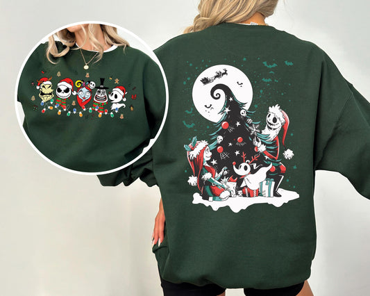 Disney Nightmare Jack & Sally Christmas Tee