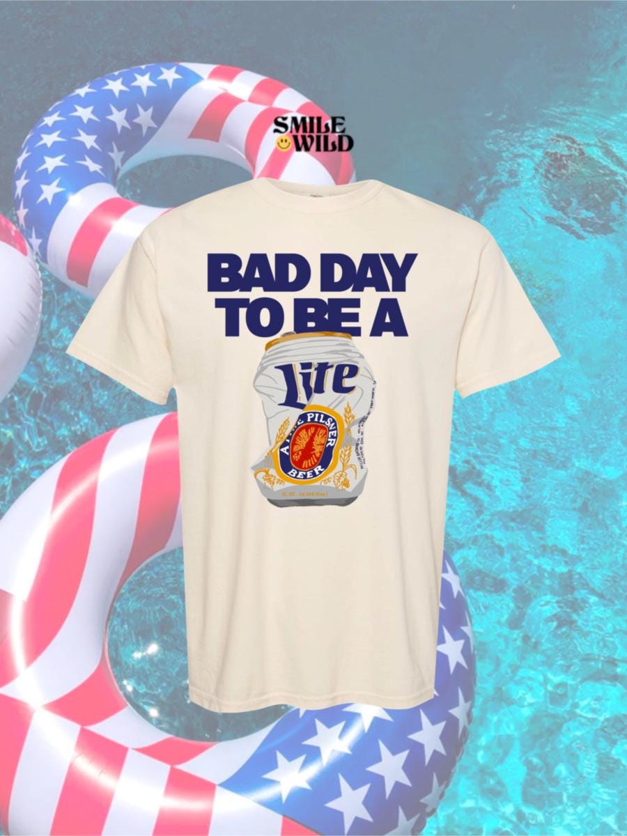 Bad Day To Be A Miller Lite Beer Shirt