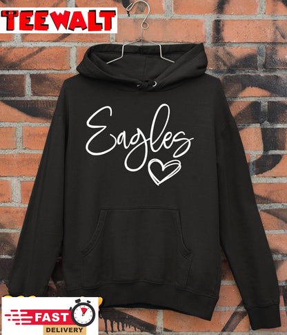 Mascot Sports School Spirit Eagles Back to School Hoodie