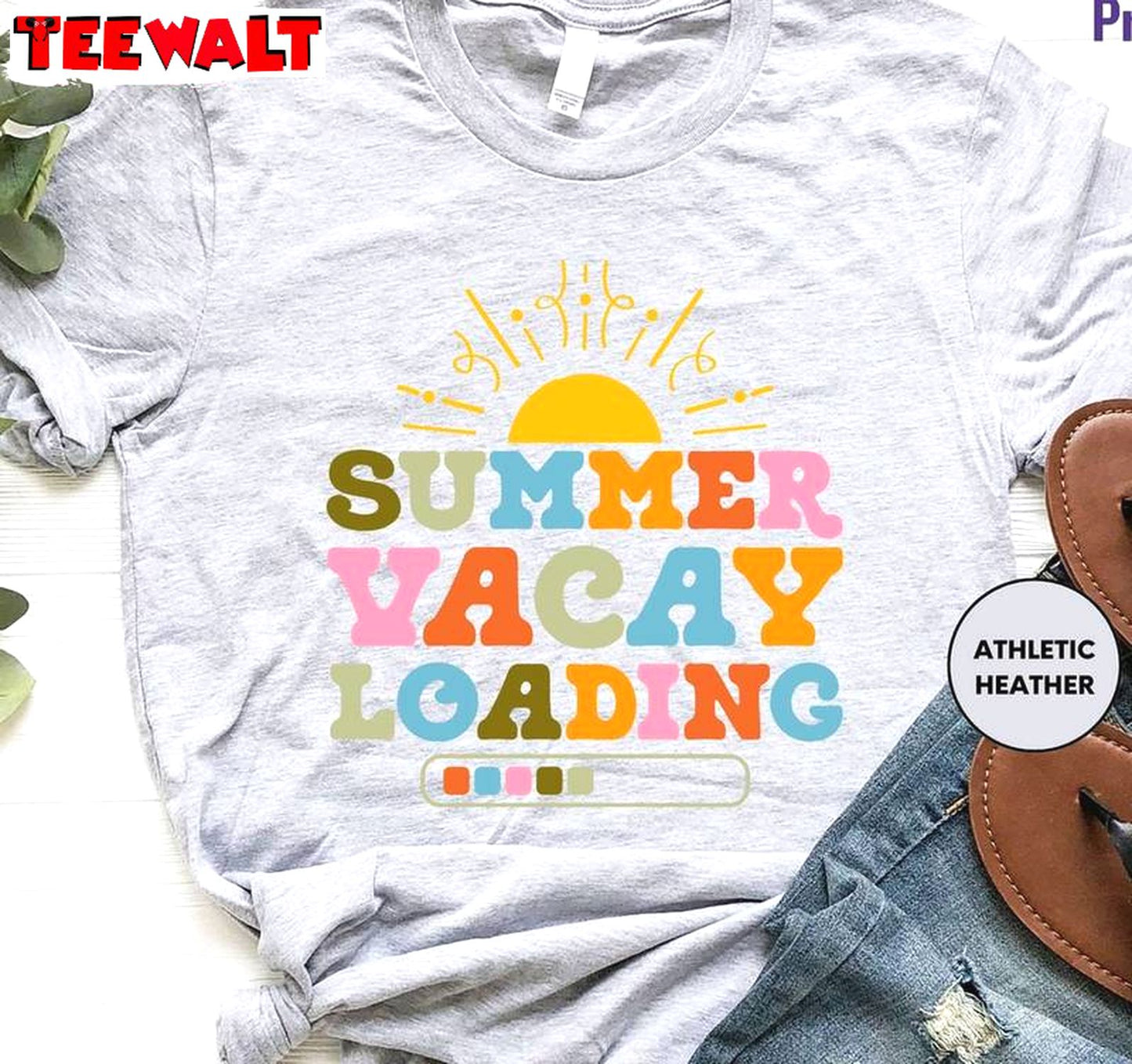 Limited Summer Vacay Loading Shirt, Principal School Office Long Sleeve