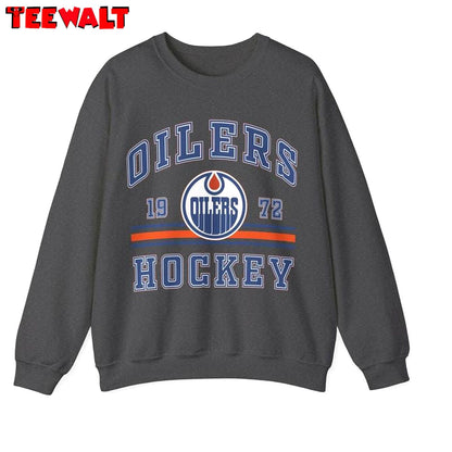 Edmonton Hockey Inspirational Sweatshirt, Limited Edmonton Oilers Shirt Long Sleeve