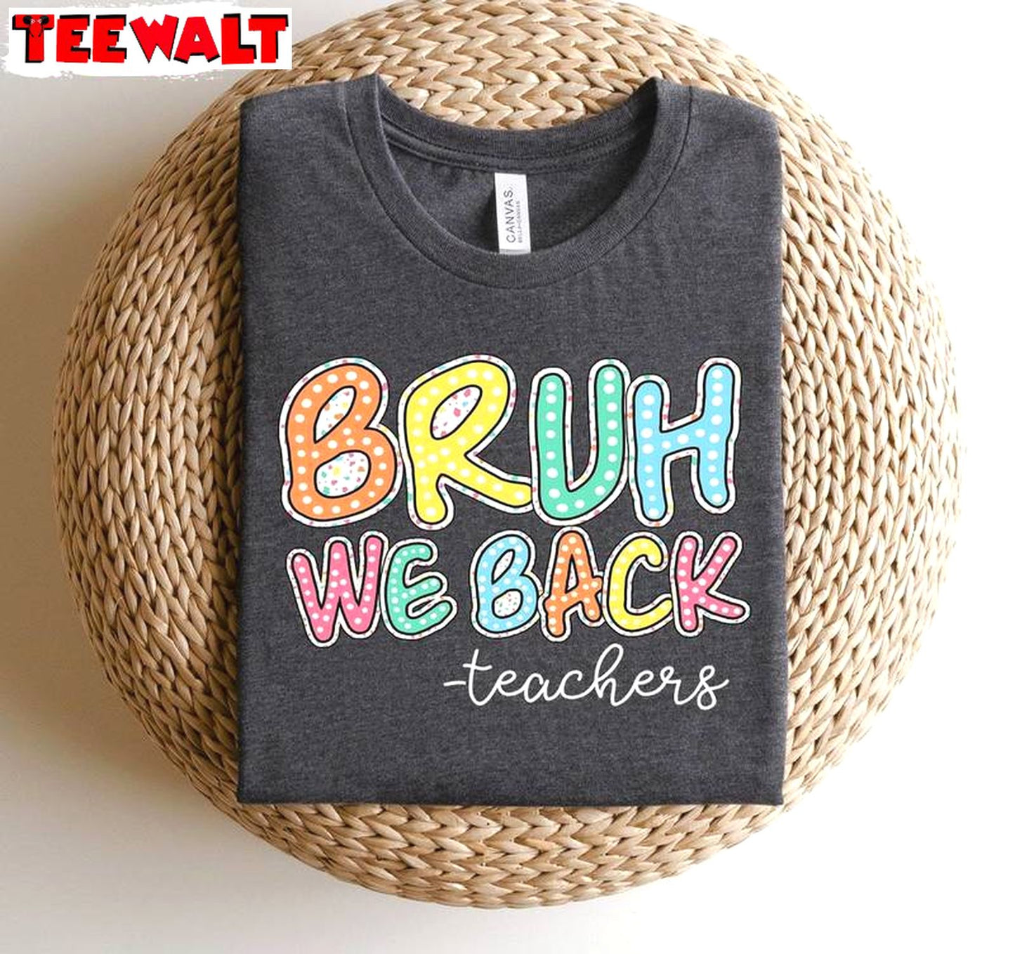 R Funny Back To School Unisex Hoodie, Limited Bruh We Back Teachers