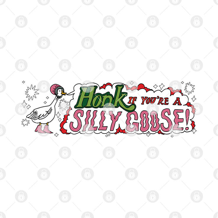 Christmas Honk If You're A Silly Goose T Shirt