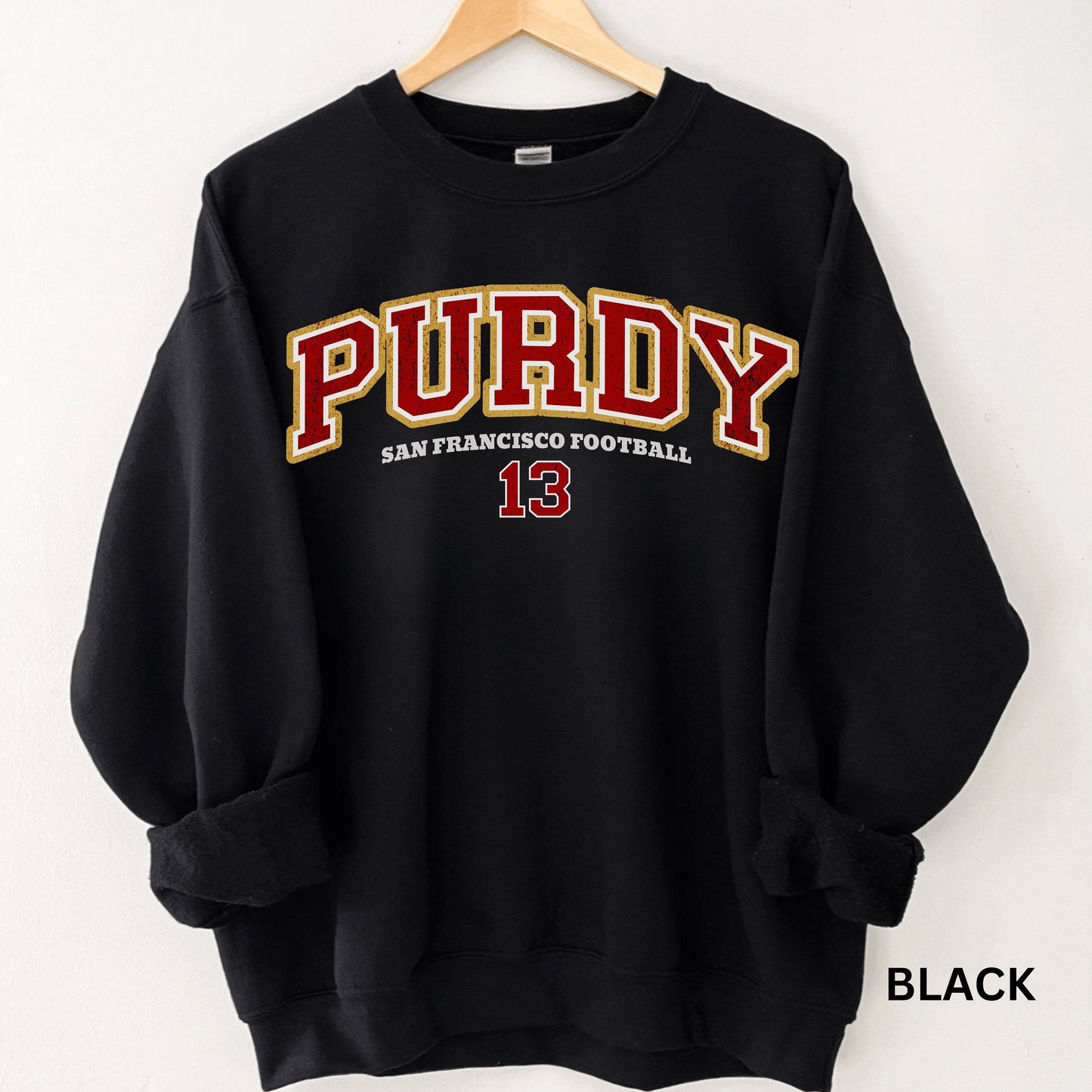 Vintage San Francisco Football Sweatshirt - Brock Purdy Niners Shirt