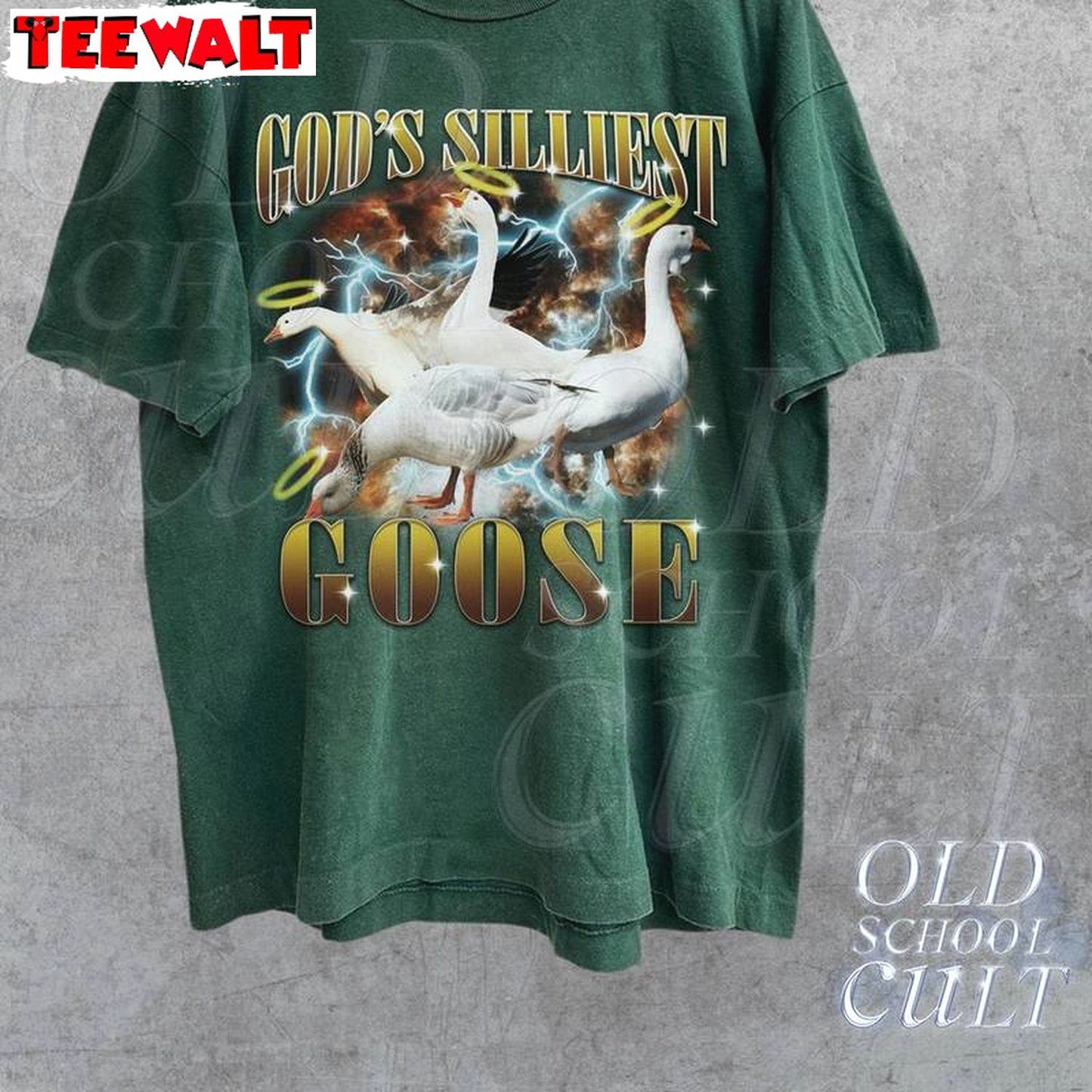 God's Silliest Goose New Rare T-shirt, Must Have Silly Goose Crewneck