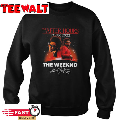 The After Hours Tour 2022 The Weeknd Signatures Shirt