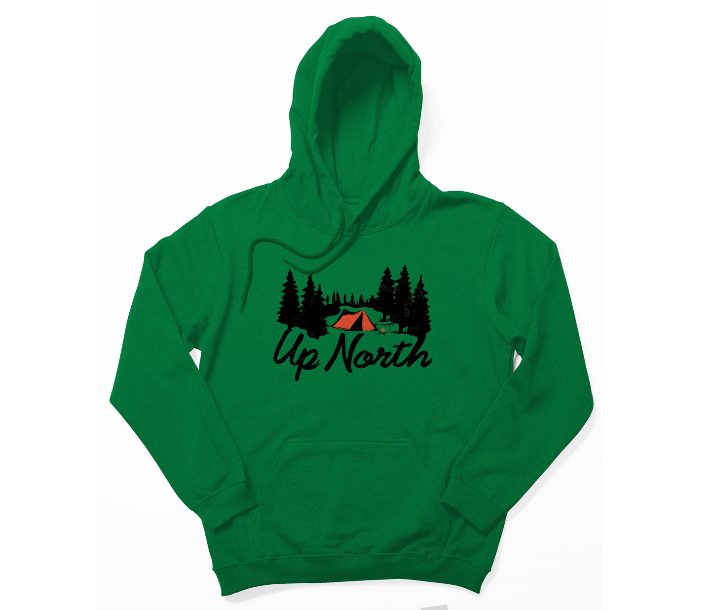 Up North Tent Camping Pullover Hoodie