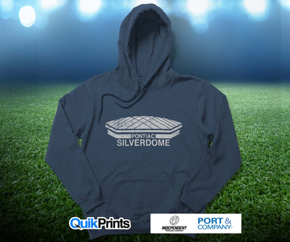 Pontiac Silverdome Vintage Pullover Hoodie