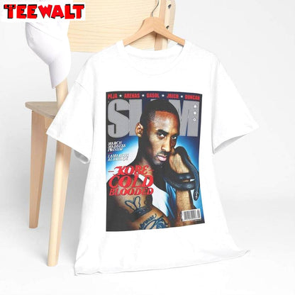 Cool Design Kobe Bryant Shirt, Trendy Slam Cover Unisex Hoodie Crewneck