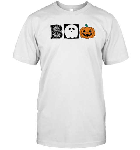 Halloween Boo Ghost Pumpkin T-Shirt