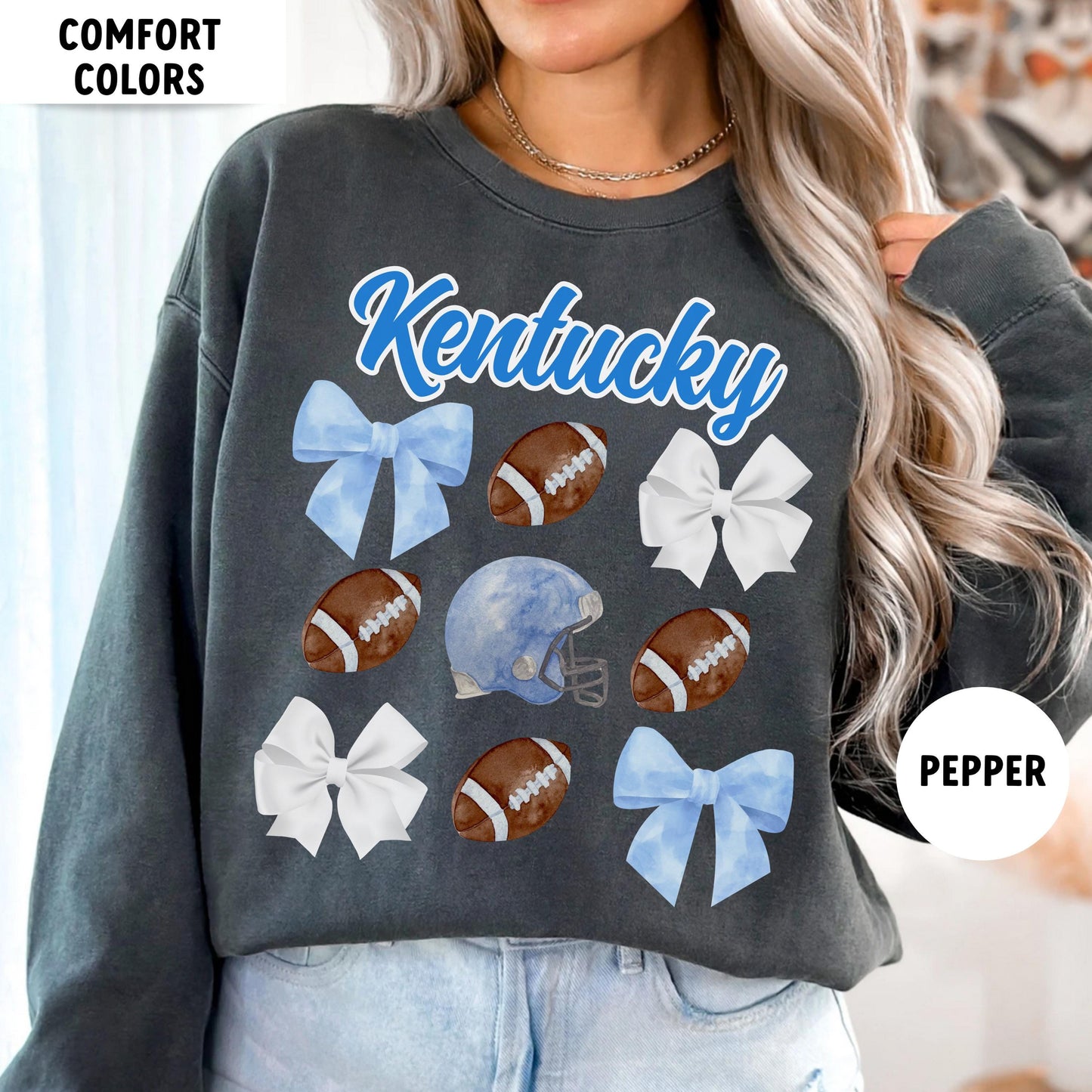 Kentucky Football Sweatshirt, Comfort Colors College Game Day Shirt