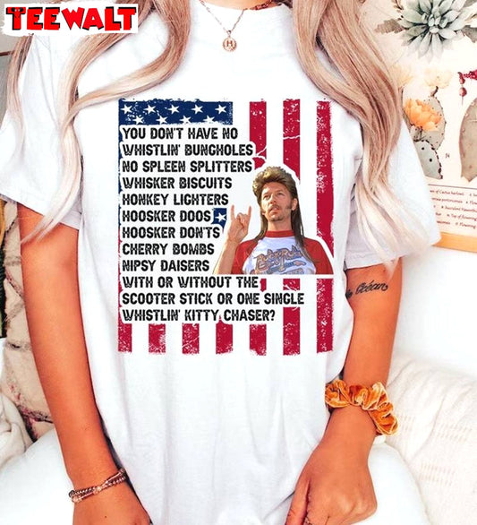 Creative Joe Dirt 4th Of July Shirt, Joe Dirt Merica Must Have Crewneck Sweater