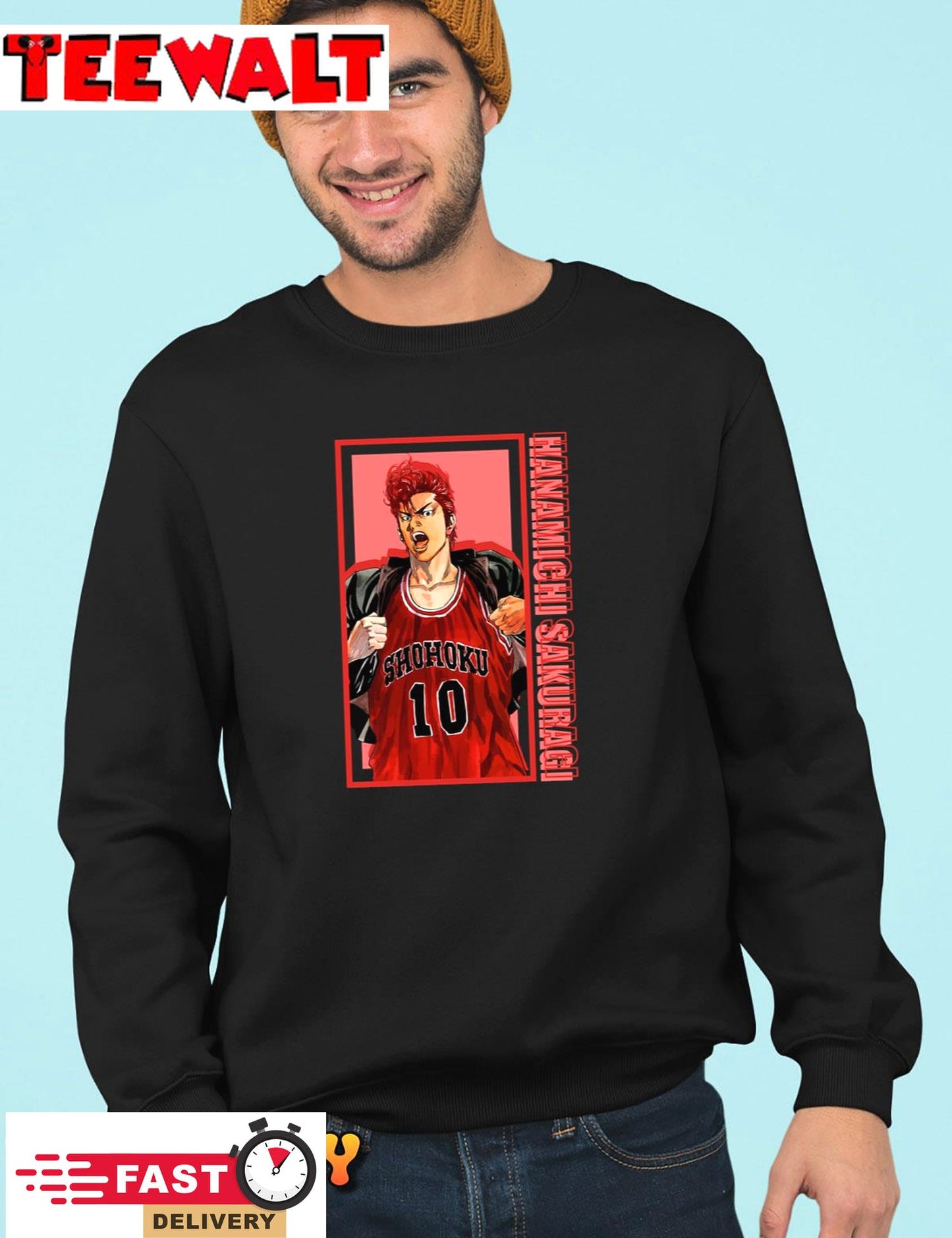 Hanamichi Sakuragi 10 Shohoku Hoodie