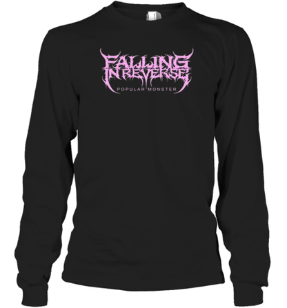 Falling In Reverse Popular Monster Logo T-Shirt