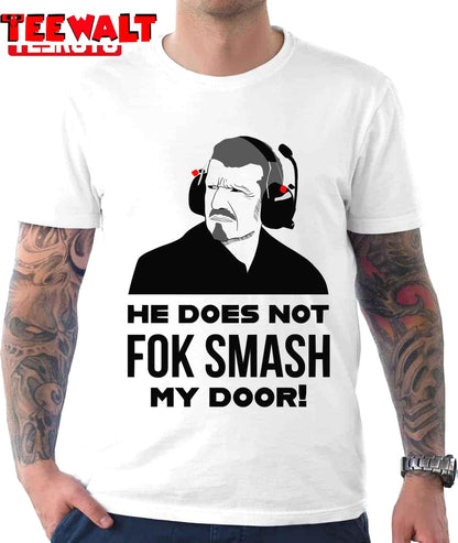 Gunther Steiner Fok Smash Door Unisex T-Shirt