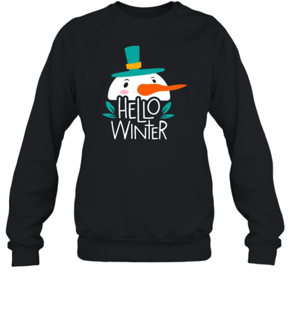 Hello Winter Long Time No See Teacher T-Shirt