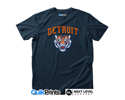 Detroit Tigers Custom Made-To-Order T-Shirts For All Sizes