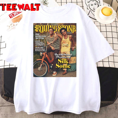 Bruno Mars And Anderson Paak Slik Sonik Rolling Stone Unisex T-Shirt