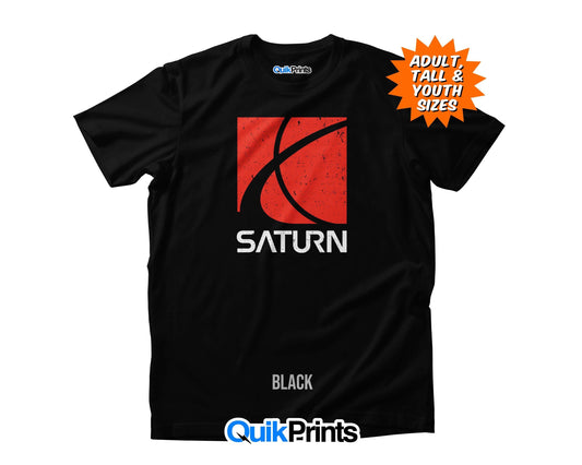 Saturn Shirt (Vintage) - Custom Made T-Shirts For All Sizes