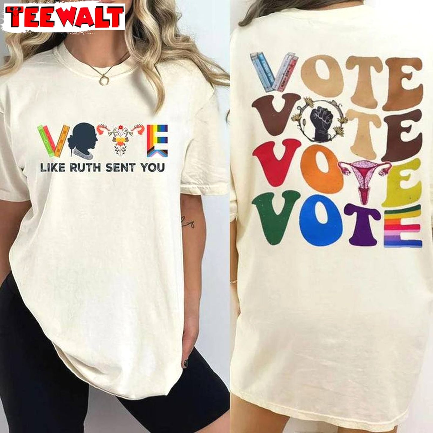 Vote Like Ruth Sent You Trendy Shirt, Comfort Election 2024