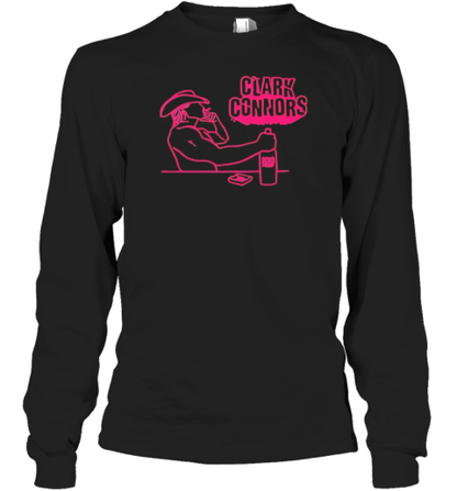 Clark Connors Cowboy Smoking Neon T-Shirt