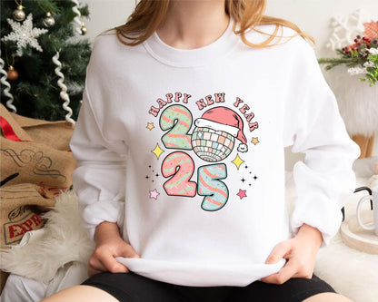 Happy New Year Squad 2025 Party Sweatshirt