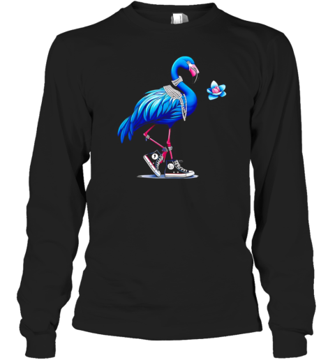 Flamingo Chucks And Pearls Comma La Kamala 2024 T-Shirt