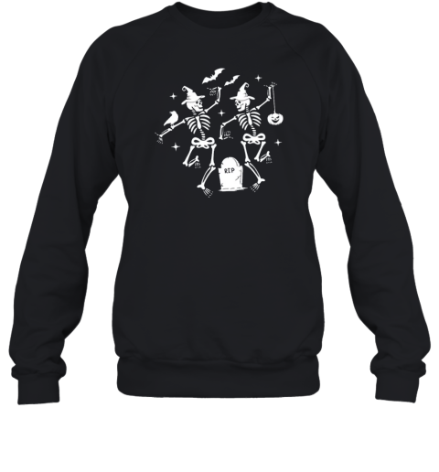 Dance Skeleton Halloween Teacher T-Shirt - Style 2