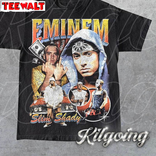 Limited Eminem Slim Shady Unisex T Shirt , Comfort The Eminem Show