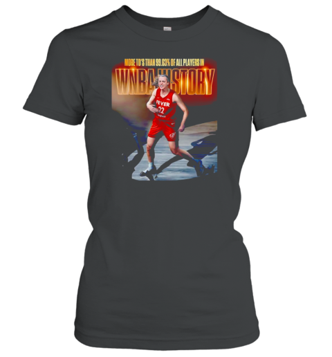 Caitlin Clark First Rookie To Earn Player Month Honors WNBA History 2024 T-Shirt