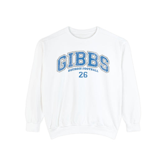 Detroit Lions Jahmyr Gibbs Sweatshirt - Vintage Football Fan Apparel