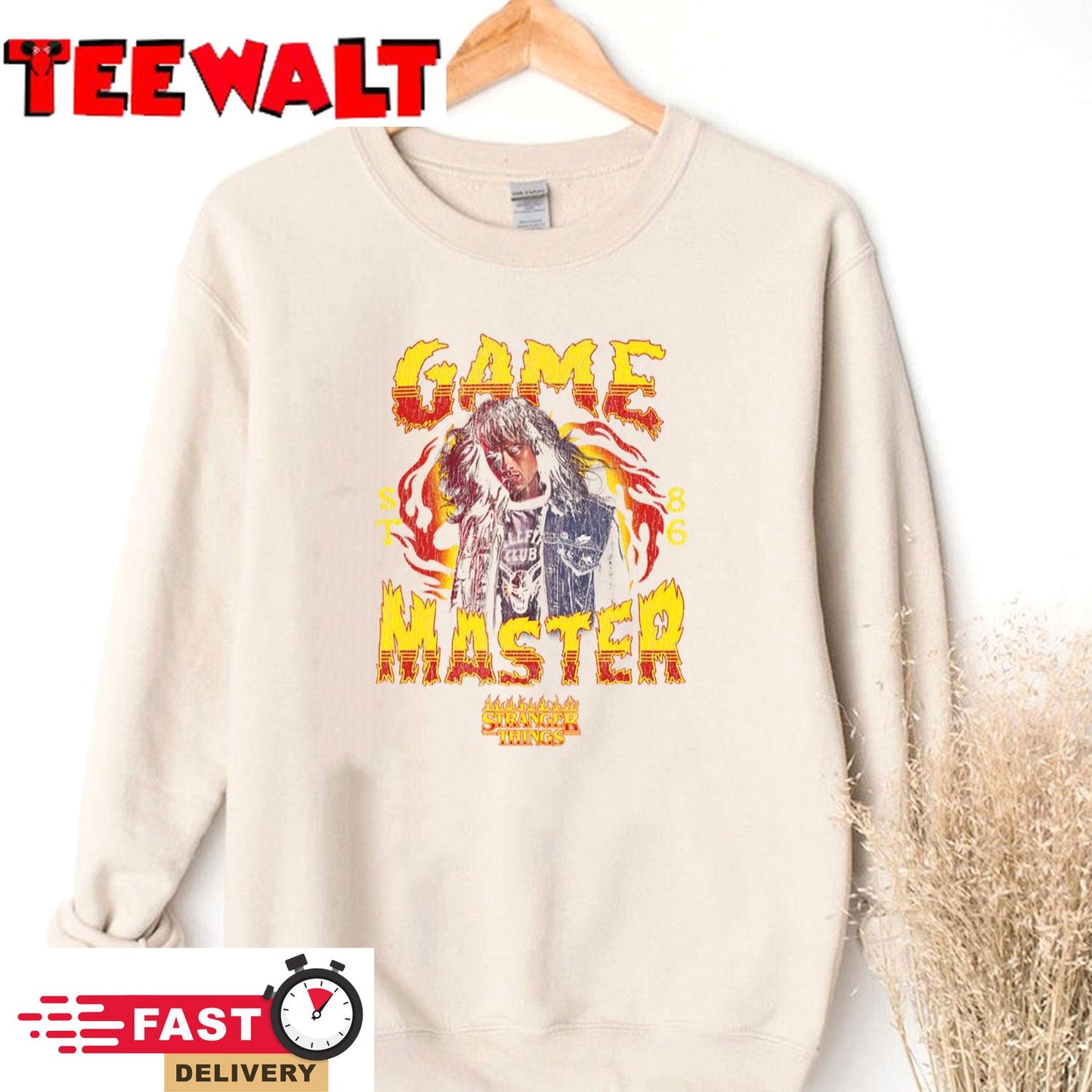 Stranger Things 4 Eddie Munson Game Master 86 T-Shirt