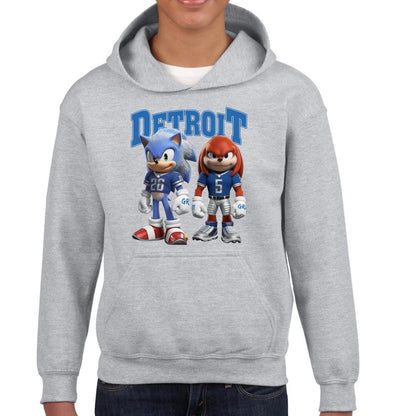 Sonic And Knuckles Football Fan Hoodie Sweatshirt Pullover