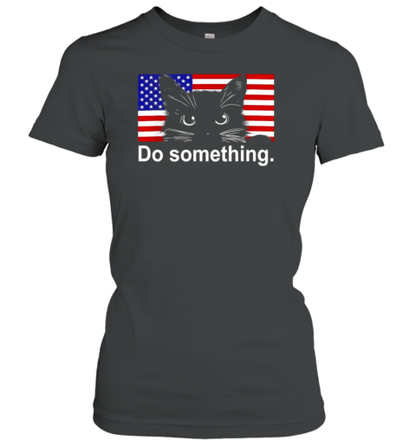 Cat Kamala Do Something Kamala Harris T-Shirt