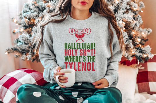 Christmas Vacation Hallelujah Funny Sweatshirt & Hoodies