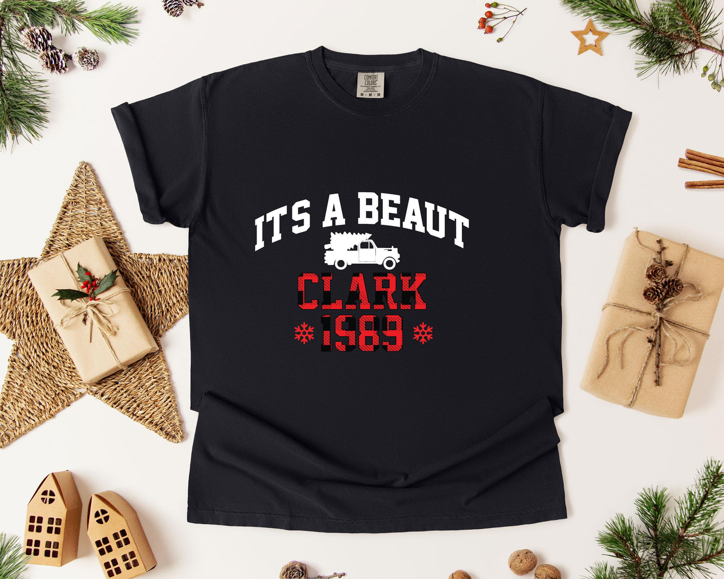 It’S A Beaut, Clark Comfort Colors Classic Christmas Tee