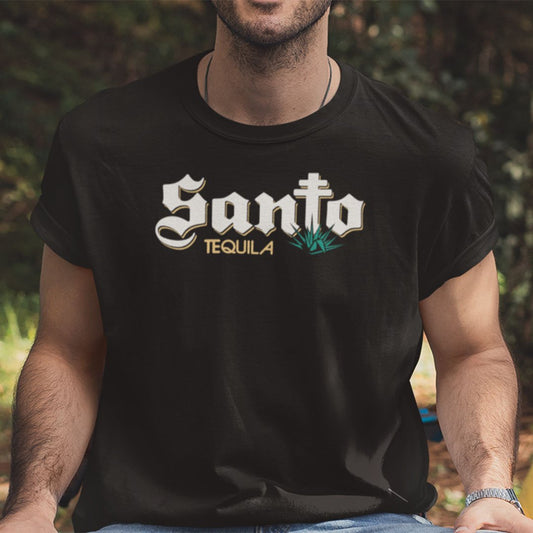 Santa Tequila Shirt Christmas Tee Christian Lovers