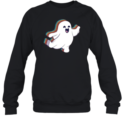 Cute Mischievous Ghost Teacher T-Shirt - Style 2