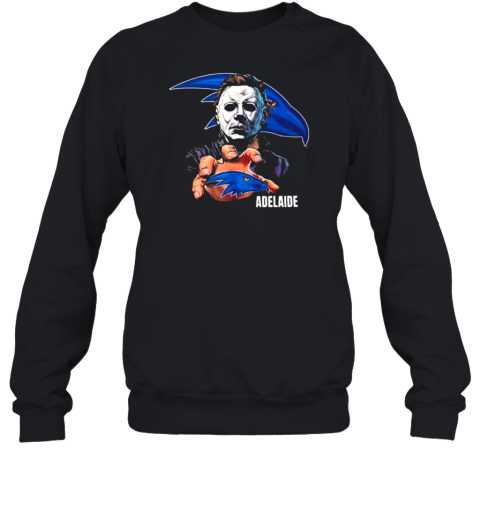 Adelaide Football Club AFL Halloween Michael Myers T-Shirt