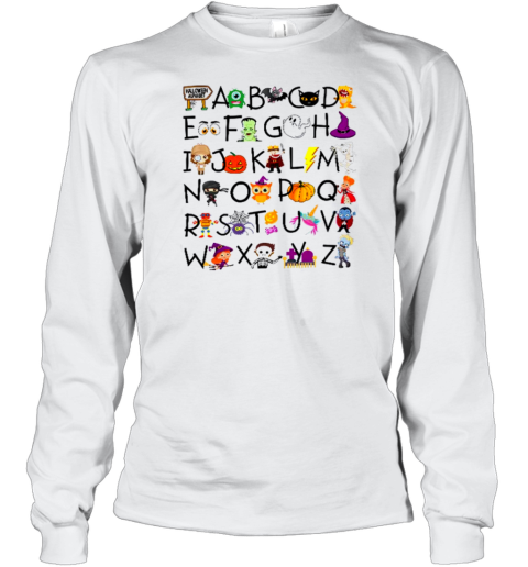 Halloween Alphabet T-Shirt - Style 2